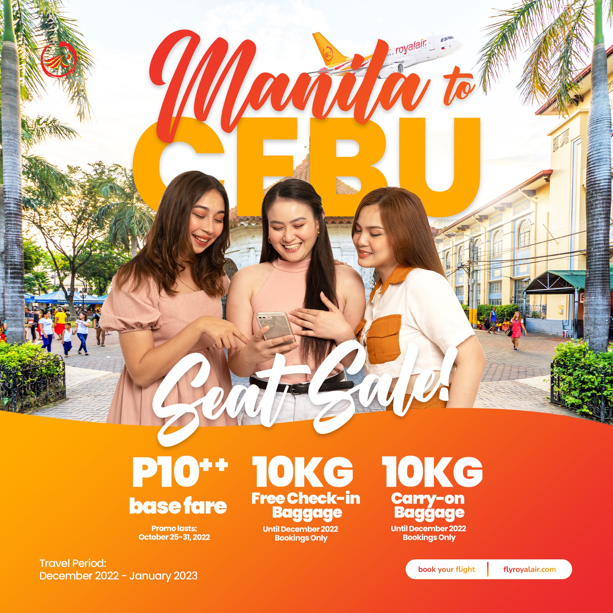 Royal Air Promo Manila to Cebu