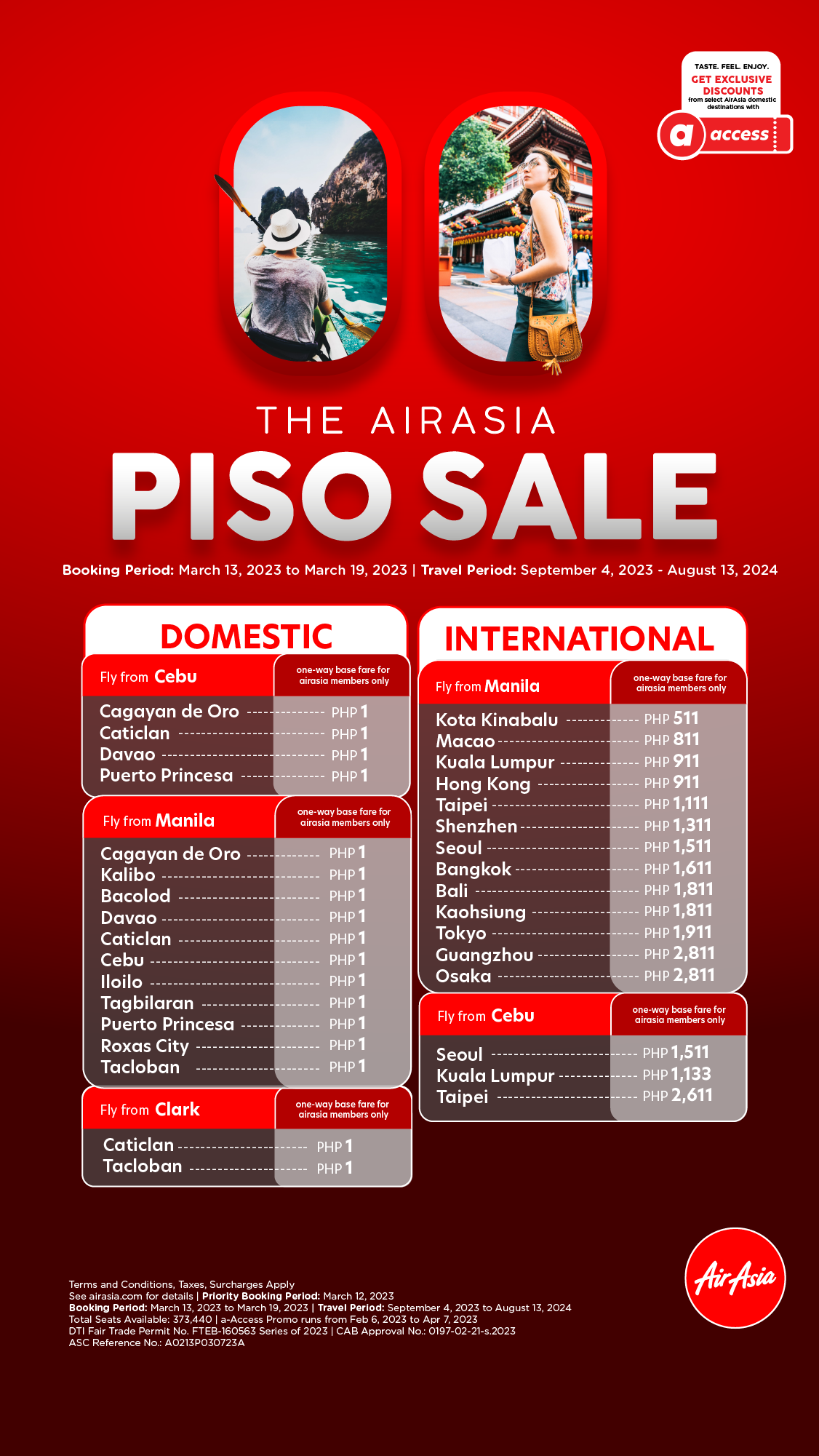 AirAsia Piso Sale