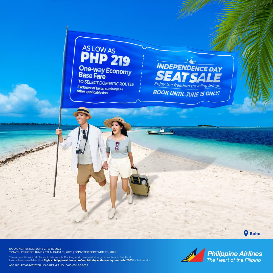 Philippine Airlines Independence Day Seat Sale