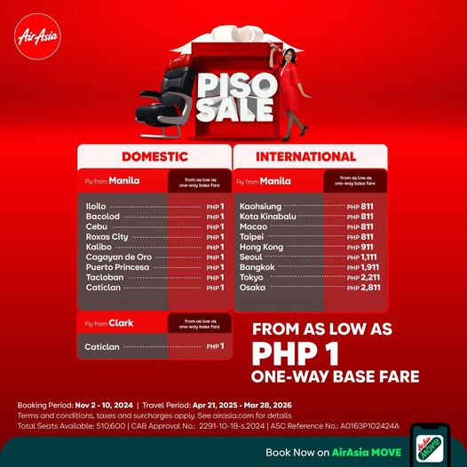 AirAsia Seat Sale