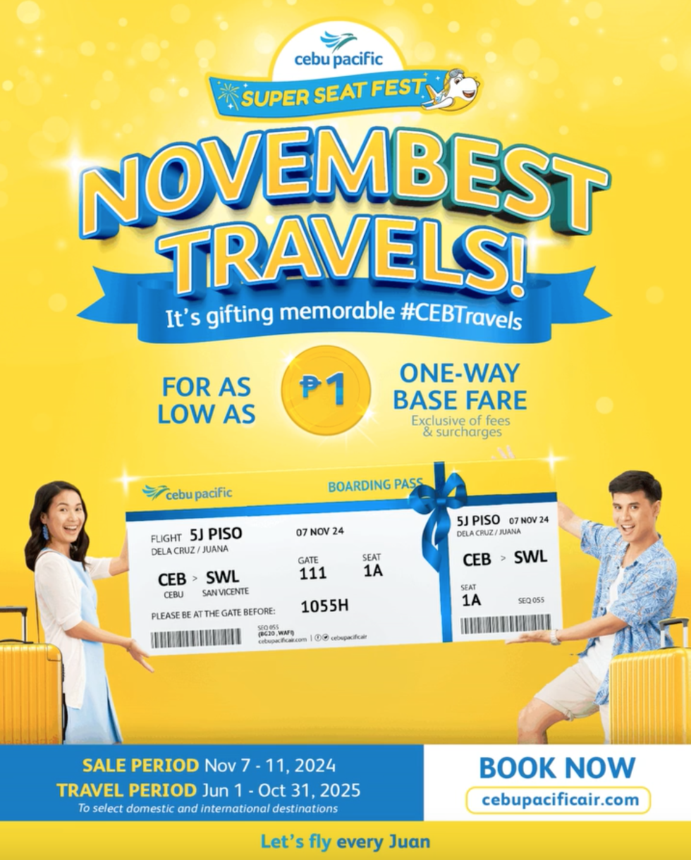 Cebu Pacific Seat Sale