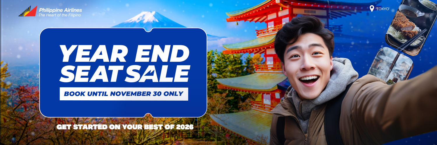 Philippine Airlines Year End Seat Sale 2025