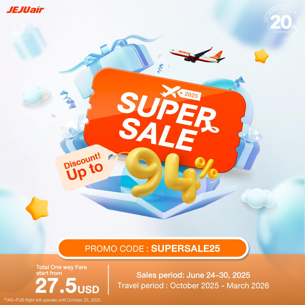 Jeju Air Seat Sale