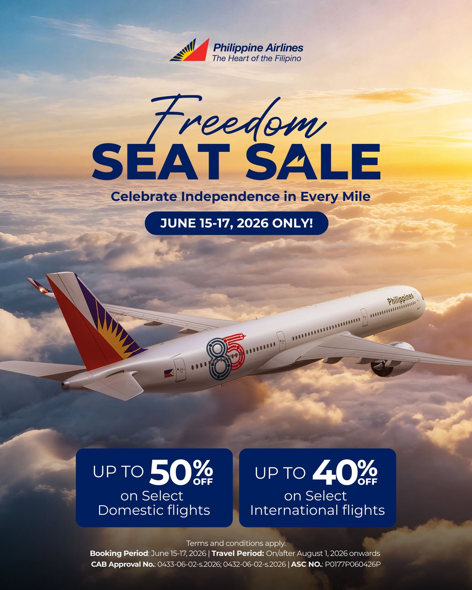 Philippine Airlines Seat Sale