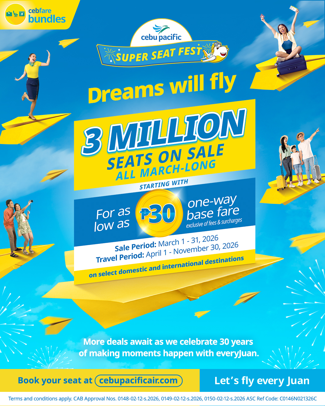 Cebu Pacific Seat Sale