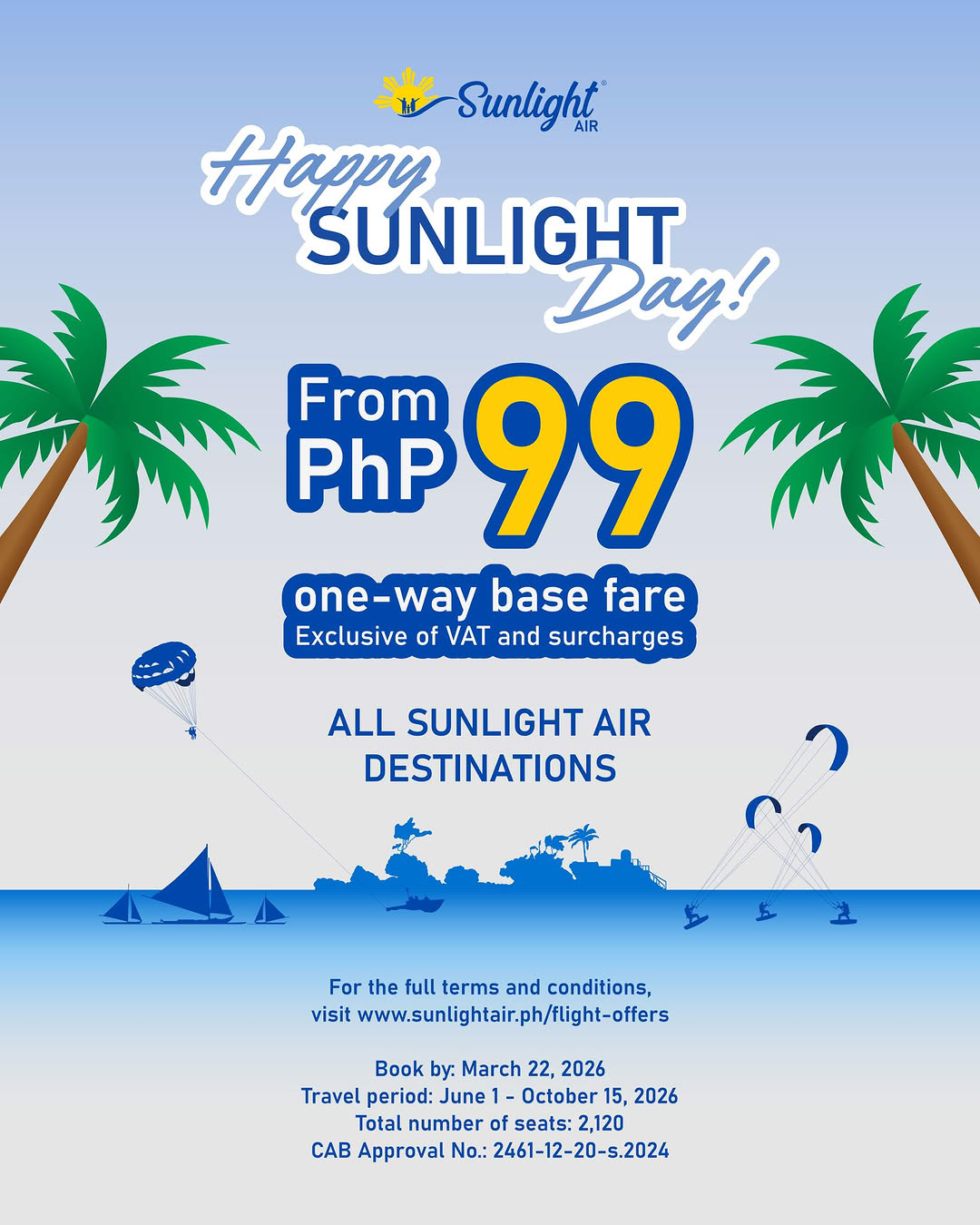 Sunlight Air Seat Sale