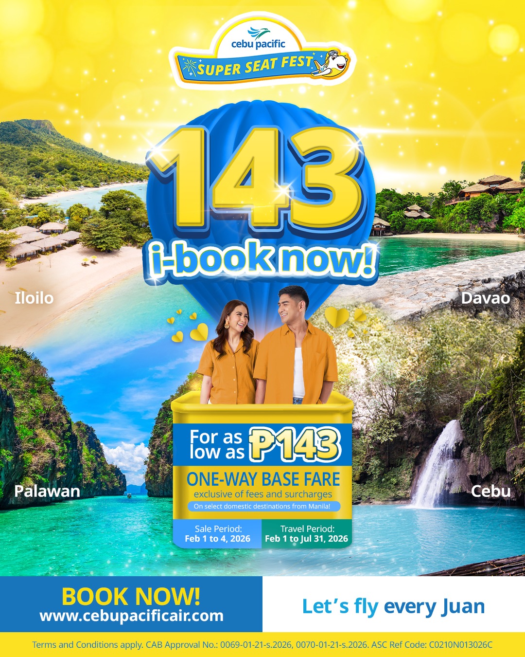 Cebu Pacific Seat Sale