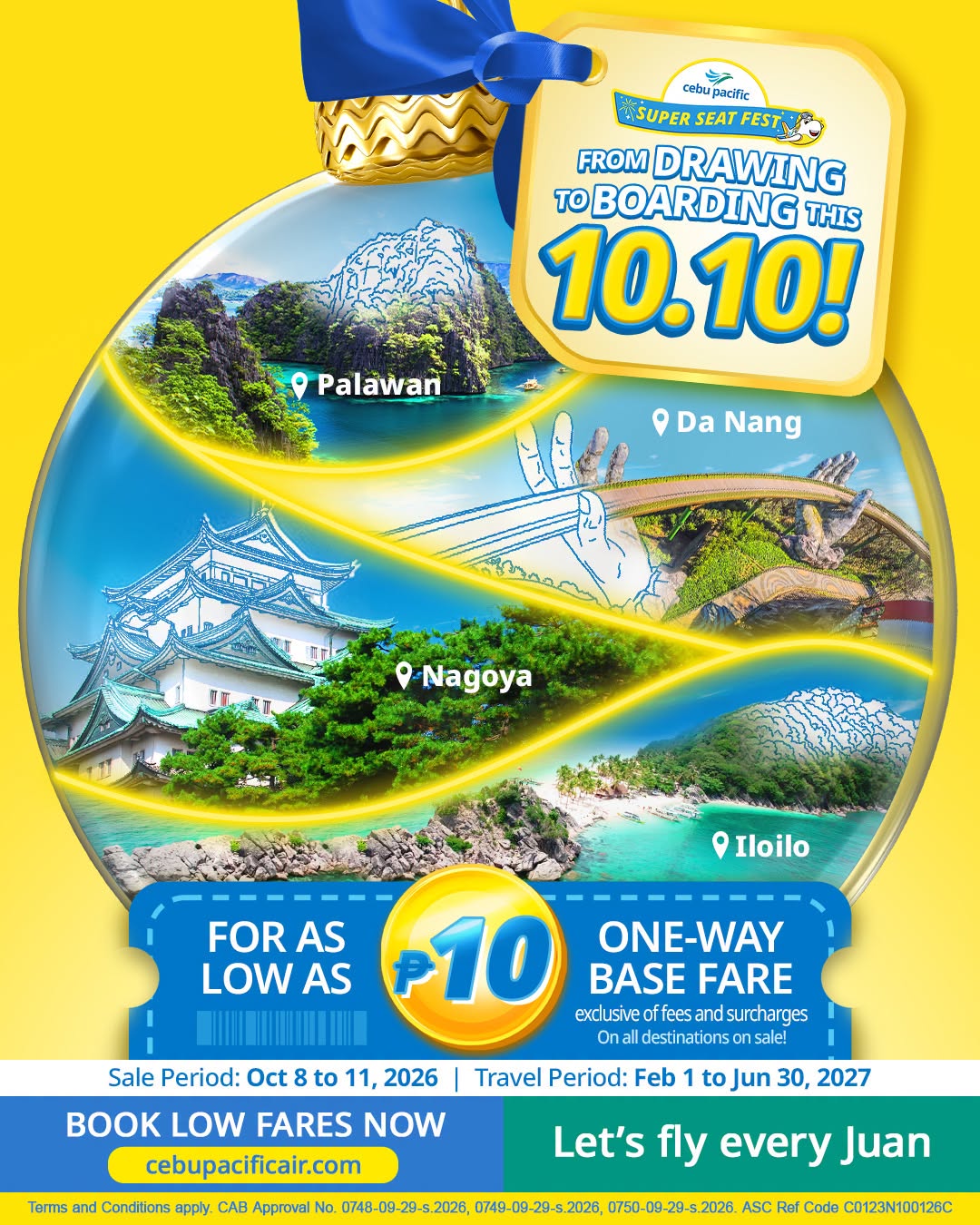 Cebu Pacific Seat Sale